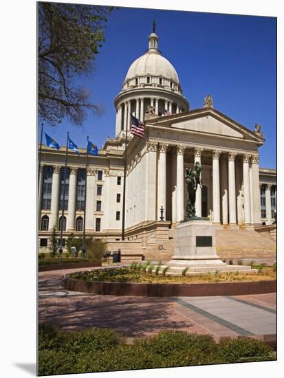 State Capitol Building, Oklahoma City, Oklahoma, United States of America, North America-Richard Cummins-Mounted Photographic Print