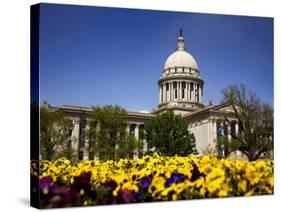 State Capitol Building, Oklahoma City, Oklahoma, United States of America, North America-Richard Cummins-Stretched Canvas