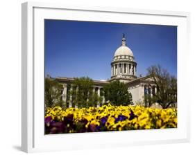 State Capitol Building, Oklahoma City, Oklahoma, United States of America, North America-Richard Cummins-Framed Photographic Print