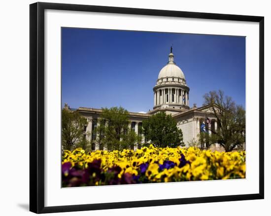 State Capitol Building, Oklahoma City, Oklahoma, United States of America, North America-Richard Cummins-Framed Photographic Print