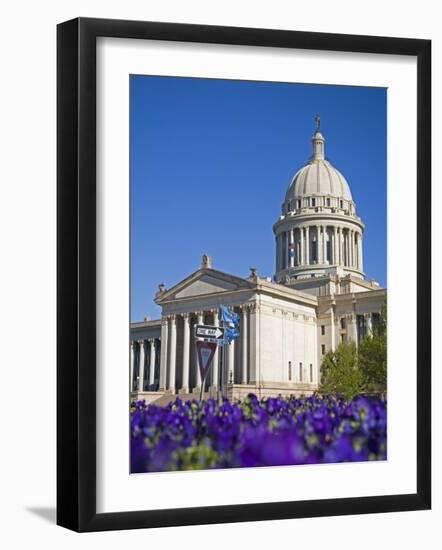 State Capitol Building, Oklahoma City, Oklahoma, United States of America, North America-Richard Cummins-Framed Photographic Print