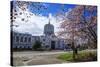 State Capitol Building, Salem, Oregon, USA-Rick A^ Brown-Stretched Canvas