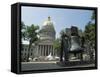 State Capitol, Charleston, West Virginia, USA-Ethel Davies-Framed Stretched Canvas