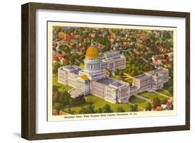 State Capitol, Charleston, West Virginia-null-Framed Art Print