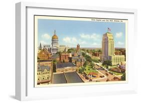 State Capitol, City Hall, Atlanta, Georgia-null-Framed Art Print