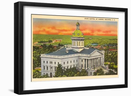 State Capitol, Columbia, South Carolina-null-Framed Art Print