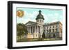 State Capitol, Columbia, South Carolina-null-Framed Art Print