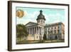 State Capitol, Columbia, South Carolina-null-Framed Art Print