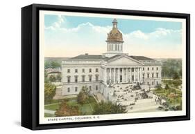 State Capitol, Columbia, South Carolina-null-Framed Stretched Canvas