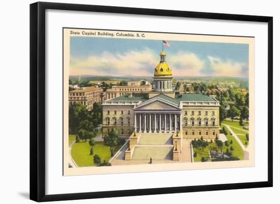 State Capitol, Columbia, South Carolina-null-Framed Art Print