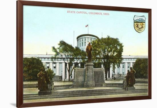 State Capitol, Columbus, Ohio-null-Framed Art Print
