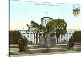 State Capitol, Columbus, Ohio-null-Stretched Canvas