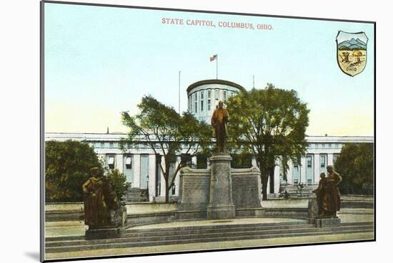 State Capitol, Columbus, Ohio-null-Mounted Art Print