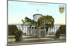 State Capitol, Columbus, Ohio-null-Mounted Art Print