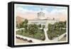 State Capitol, Columbus, Ohio-null-Framed Stretched Canvas