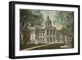 State Capitol, Concord, New Hampshire-null-Framed Art Print