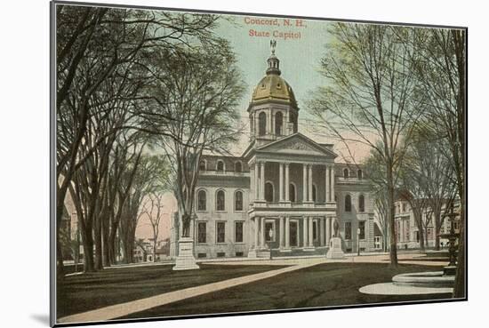 State Capitol, Concord, New Hampshire-null-Mounted Art Print