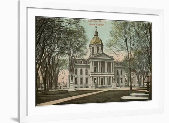State Capitol, Concord, New Hampshire-null-Framed Premium Giclee Print