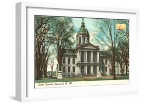 State Capitol, Concord, New Hampshire-null-Framed Art Print