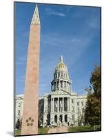 State Capitol, Denver, Colorado, USA-Ethel Davies-Mounted Photographic Print