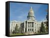 State Capitol, Denver, Colorado, USA-Ethel Davies-Framed Stretched Canvas