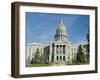 State Capitol, Denver, Colorado, USA-Ethel Davies-Framed Photographic Print