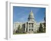 State Capitol, Denver, Colorado, USA-Ethel Davies-Framed Photographic Print