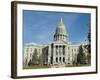 State Capitol, Denver, Colorado, USA-Ethel Davies-Framed Photographic Print