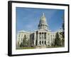 State Capitol, Denver, Colorado, USA-Ethel Davies-Framed Photographic Print