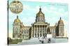 State Capitol, Des Moines, Iowa-null-Stretched Canvas
