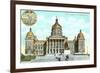 State Capitol, Des Moines, Iowa-null-Framed Art Print