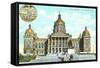 State Capitol, Des Moines, Iowa-null-Framed Stretched Canvas