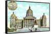 State Capitol, Des Moines, Iowa-null-Framed Stretched Canvas