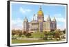 State Capitol, Des Moines, Iowa-null-Framed Stretched Canvas