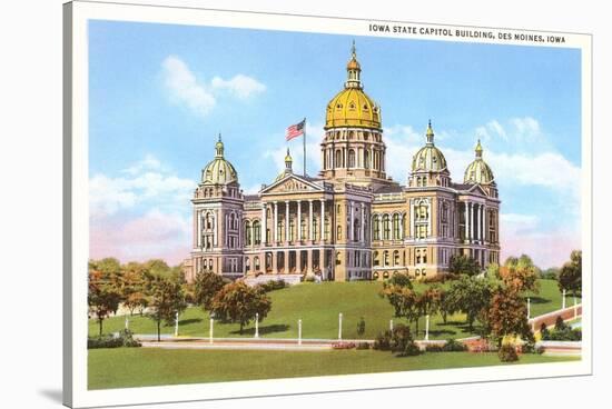 State Capitol, Des Moines, Iowa-null-Stretched Canvas