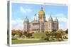 State Capitol, Des Moines, Iowa-null-Stretched Canvas