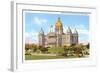 State Capitol, Des Moines, Iowa-null-Framed Art Print