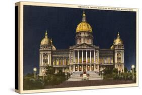 State Capitol, Des Moines, Iowa-null-Stretched Canvas