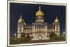 State Capitol, Des Moines, Iowa-null-Mounted Art Print