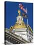 State Capitol Dome, Concord, New Hampshire, New England, United States of America, North America-Richard Cummins-Stretched Canvas