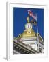 State Capitol Dome, Concord, New Hampshire, New England, United States of America, North America-Richard Cummins-Framed Photographic Print