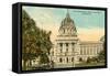 State Capitol, Harrisburg, Pennsylvania-null-Framed Stretched Canvas