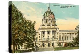 State Capitol, Harrisburg, Pennsylvania-null-Stretched Canvas