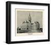State Capitol, Hartford, Connecticut, c.1893-null-Framed Art Print