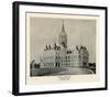 State Capitol, Hartford, Connecticut, c.1893-null-Framed Art Print