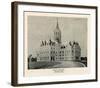 State Capitol, Hartford, Connecticut, c.1893-null-Framed Art Print