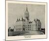 State Capitol, Hartford, Connecticut, c.1893-null-Mounted Art Print