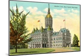 State Capitol, Hartford, Connecticut-null-Mounted Art Print