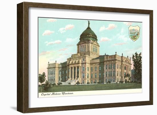 State Capitol, Helena, Montana-null-Framed Art Print