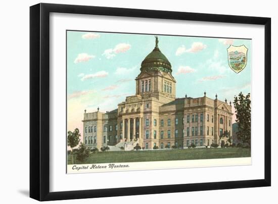 State Capitol, Helena, Montana-null-Framed Art Print